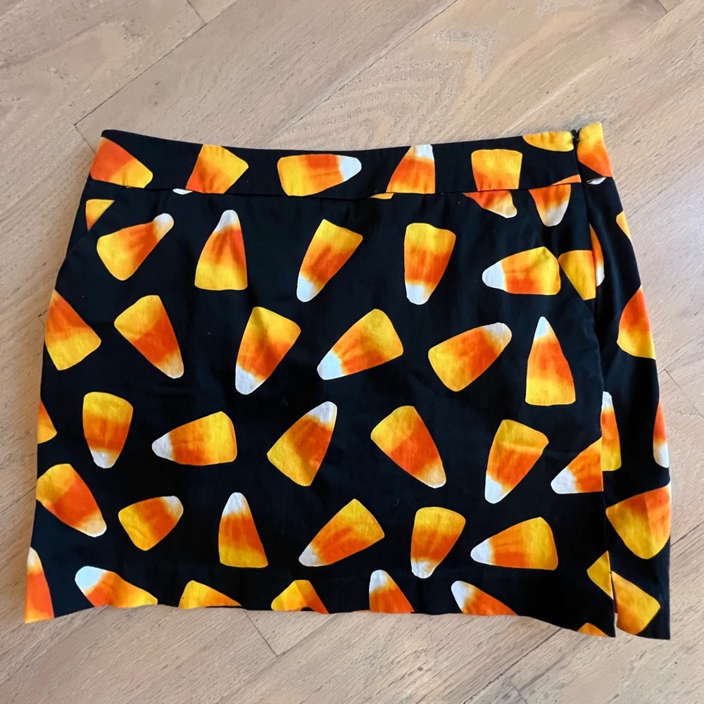 Halloween Candy corn golf skirt, loudmouth skort